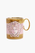 Pink Coin Mug with handle