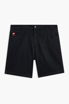 KNITTED DENIM SHORT
