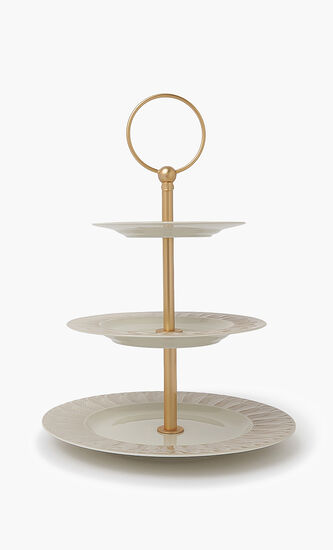 Peacock 3-Tier Cake Stand