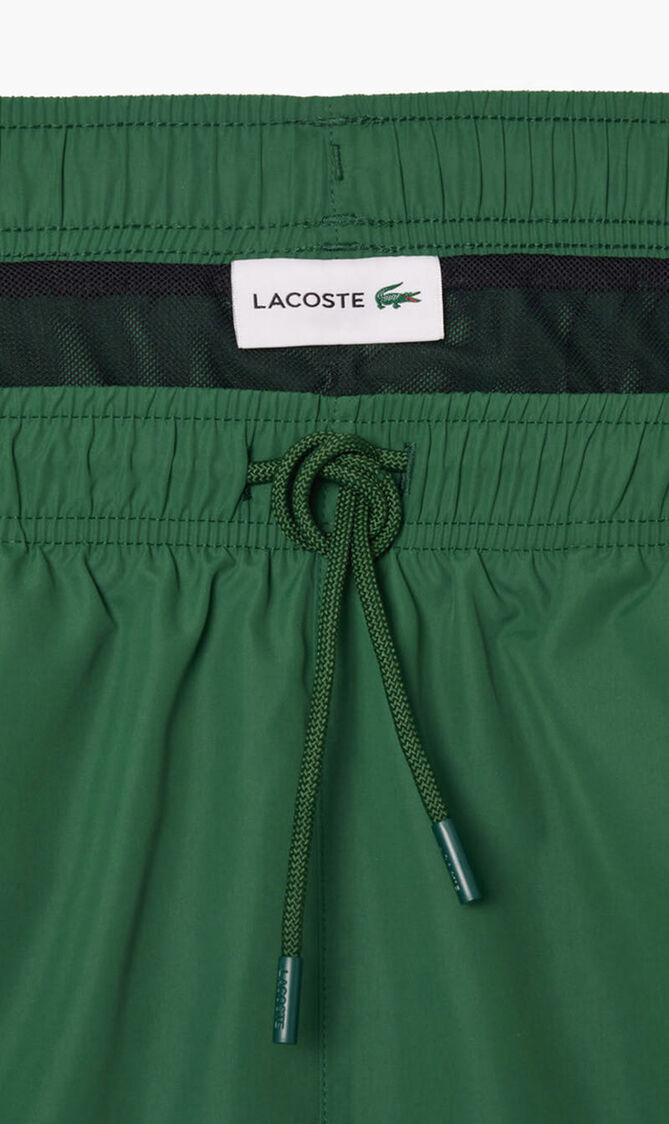 Croc Print Swim Trunks