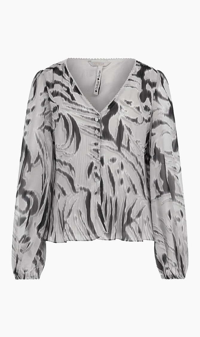 Eco Yvette Pleated Top