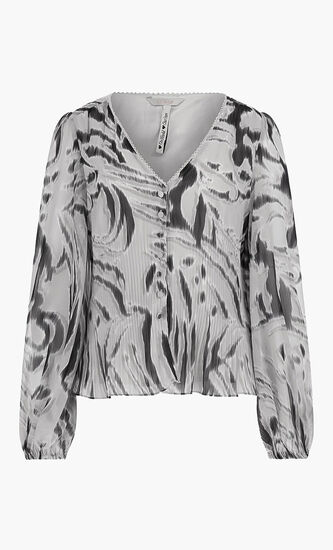 Eco Yvette Pleated Top