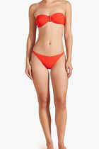 Jacquard Vichy Mini Brief Bikini Bottom