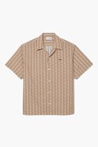 Short Sleeved Monogram Print Shirt