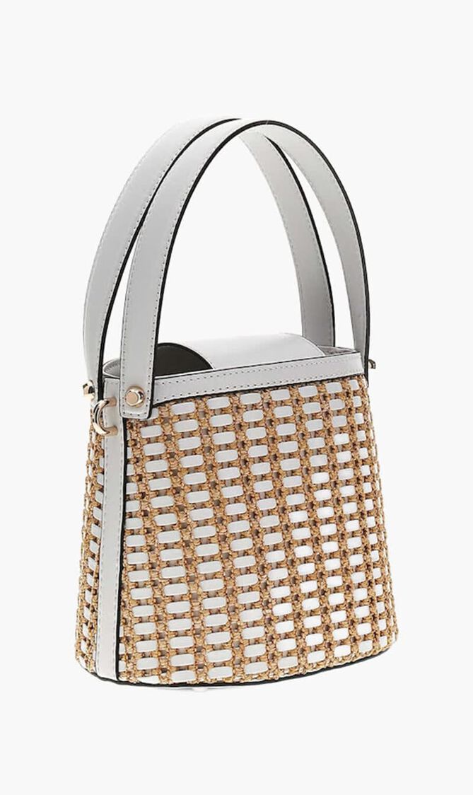Straw Crossbody Bag