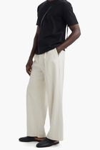 Woven leather slippers