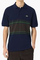 French Made Classic Fit Striped Polo Shirt
