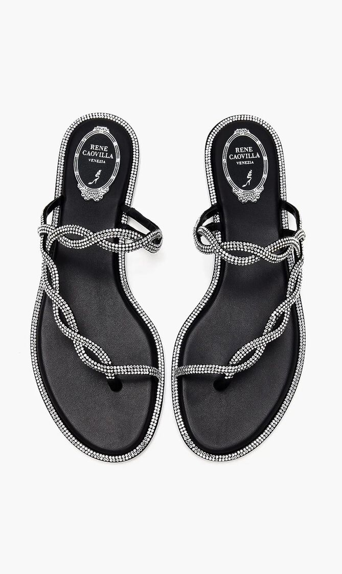 BLACK SATINCRYSTAL STRASS