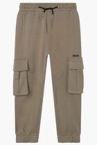 Pockets Drawstring Track Trousers