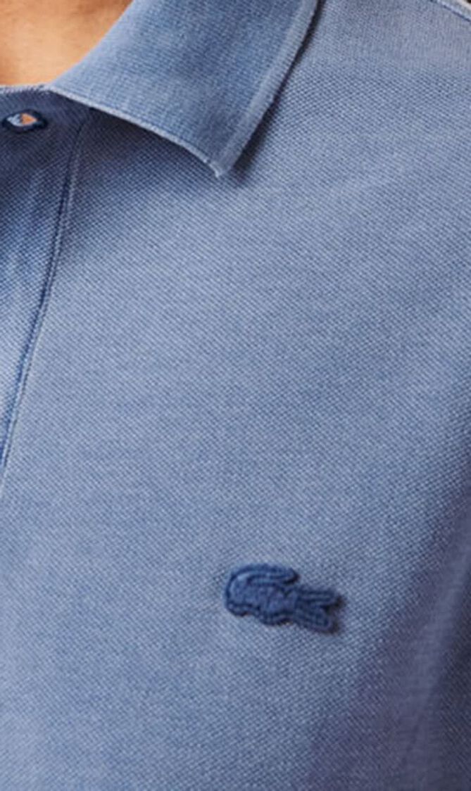 SHORT SLEEVED RIBBED COLLAR SHIRT