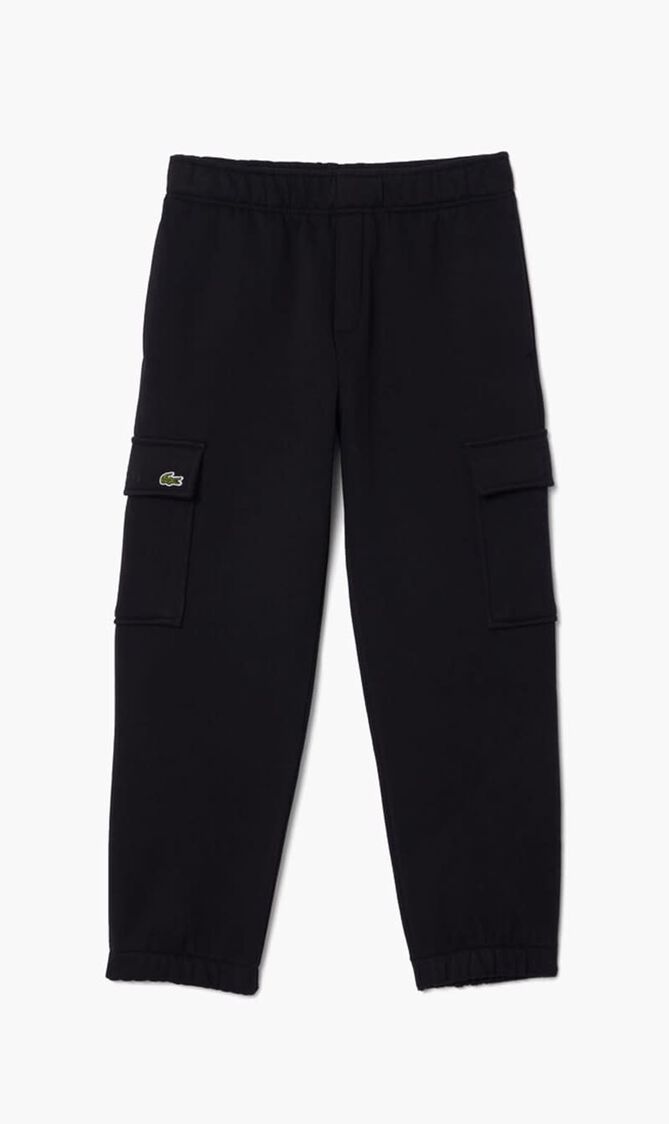 Fleece Cargo Track Pants
