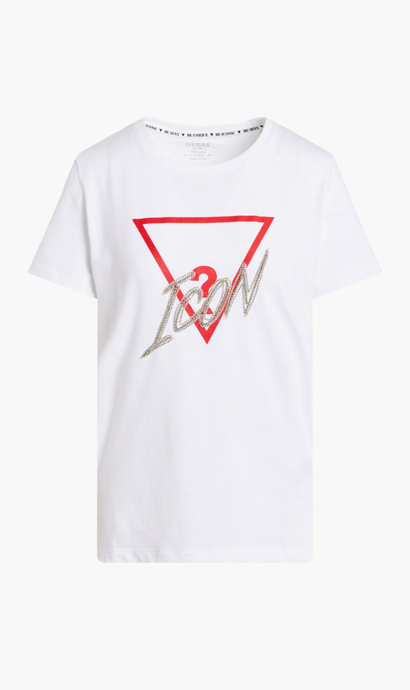 Guess icon tee top