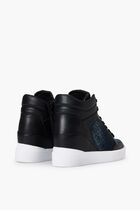 SNEAKERS/ATHLETIC MID TOP BLACK 001