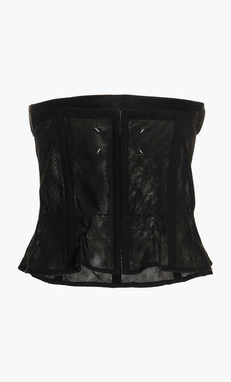 Mesh Bustier Top