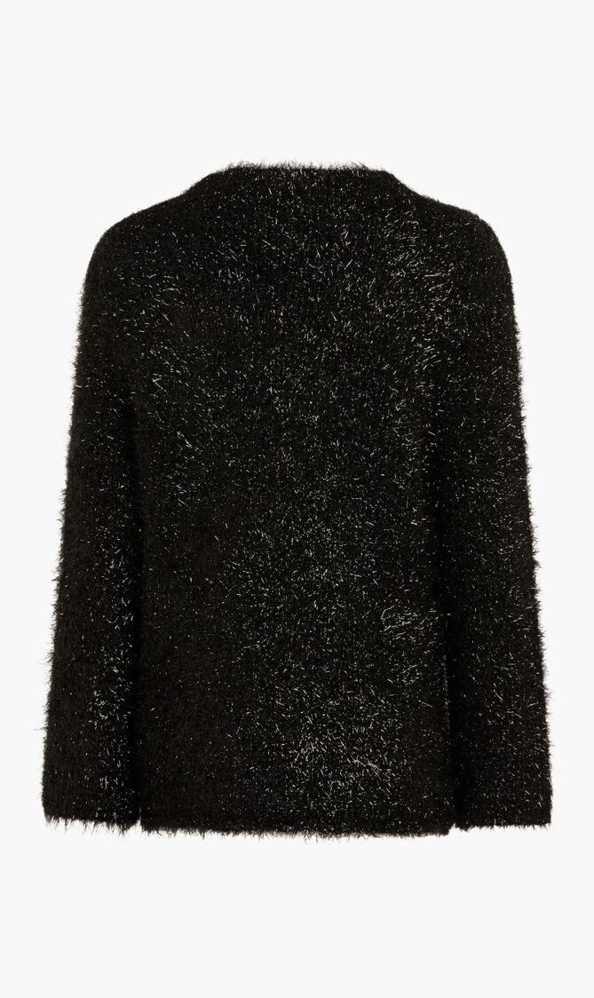 TINSEL MOCKNECK SWEATER
