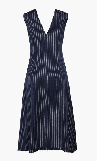 Lurex Striped Dress
