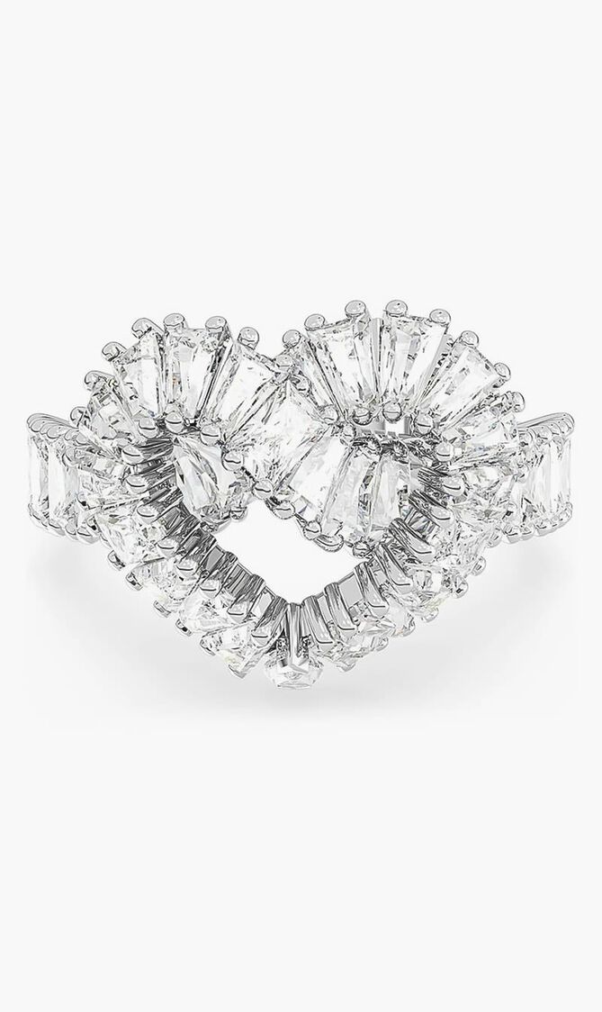 SJC MATRIX RING HRT WOVEN WHI/RHS 58 MM