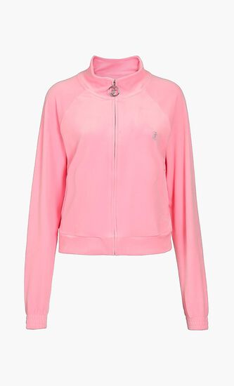 Velour Track Jacket