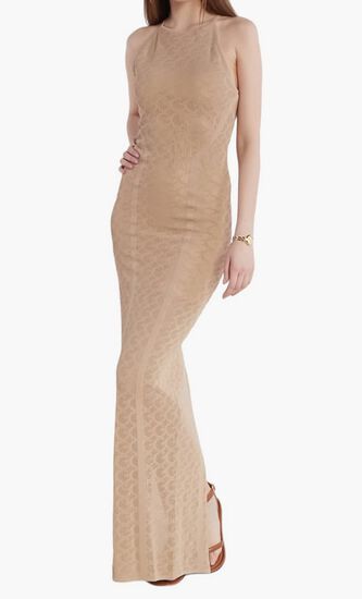 Belle Logo Sl Long Dress Swtr