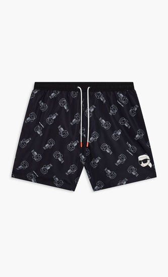 IKONIK 20 AOP MED BOARDSHORTS