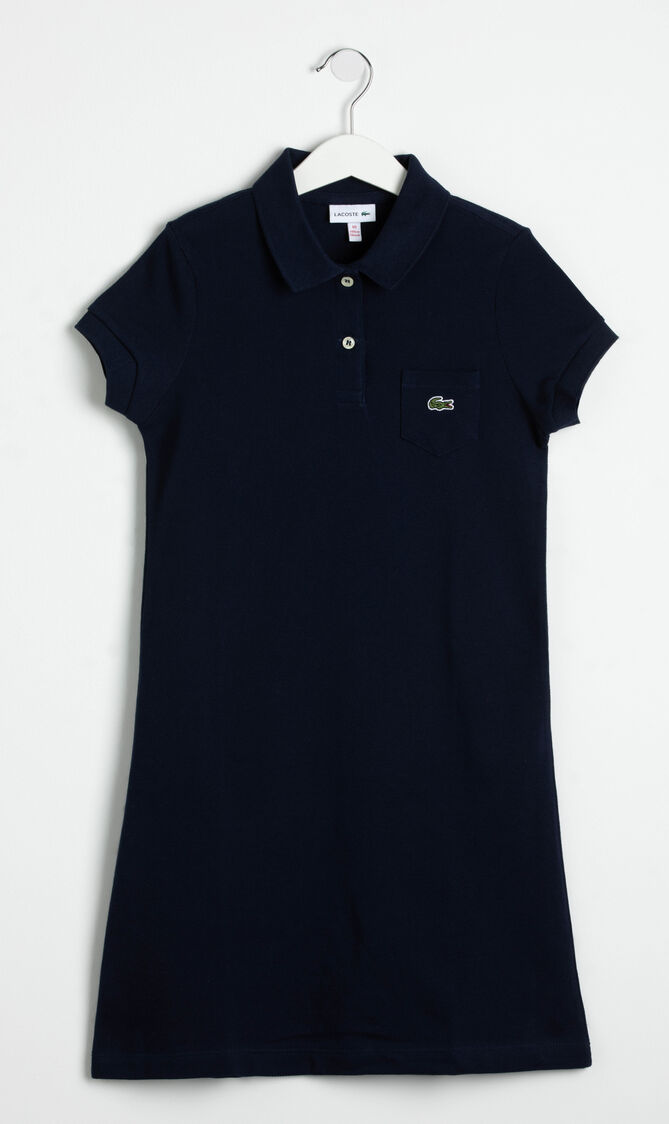 فستان من القطن بتصميم بولو