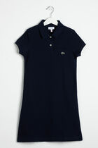 فستان من القطن بتصميم بولو