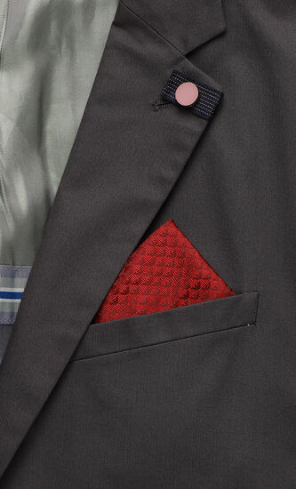 Jacquard Square Pocket