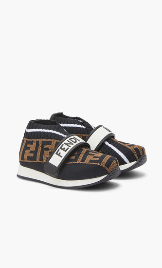 U.SNEAKER/FABRIC+LAMB LEATHER+INS/CALF