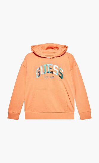 LS HOODED ACTIVE TOP - ORGANIC FRENCH TERRY 290