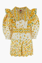 Printed Denim Azalba Jumpsuit