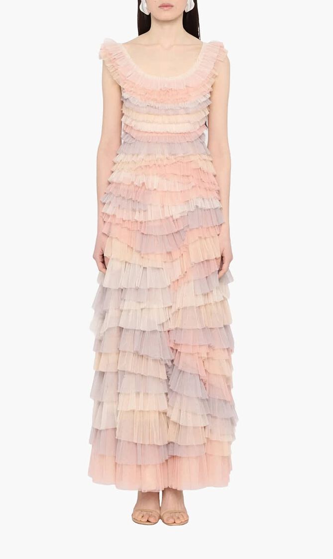 Petra Ruffle Gown