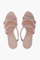 Lisa Crystals 80 Slider Sandals