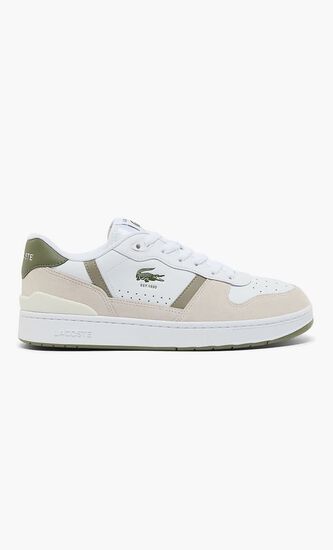 T-clip Set Leather Sneakers