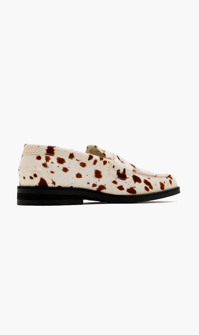 Wilde Cow Penny loafers