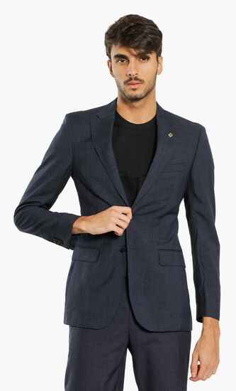 Debonair Check Modern Fit Suit Jacket