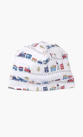 Railway Train Printed Hat