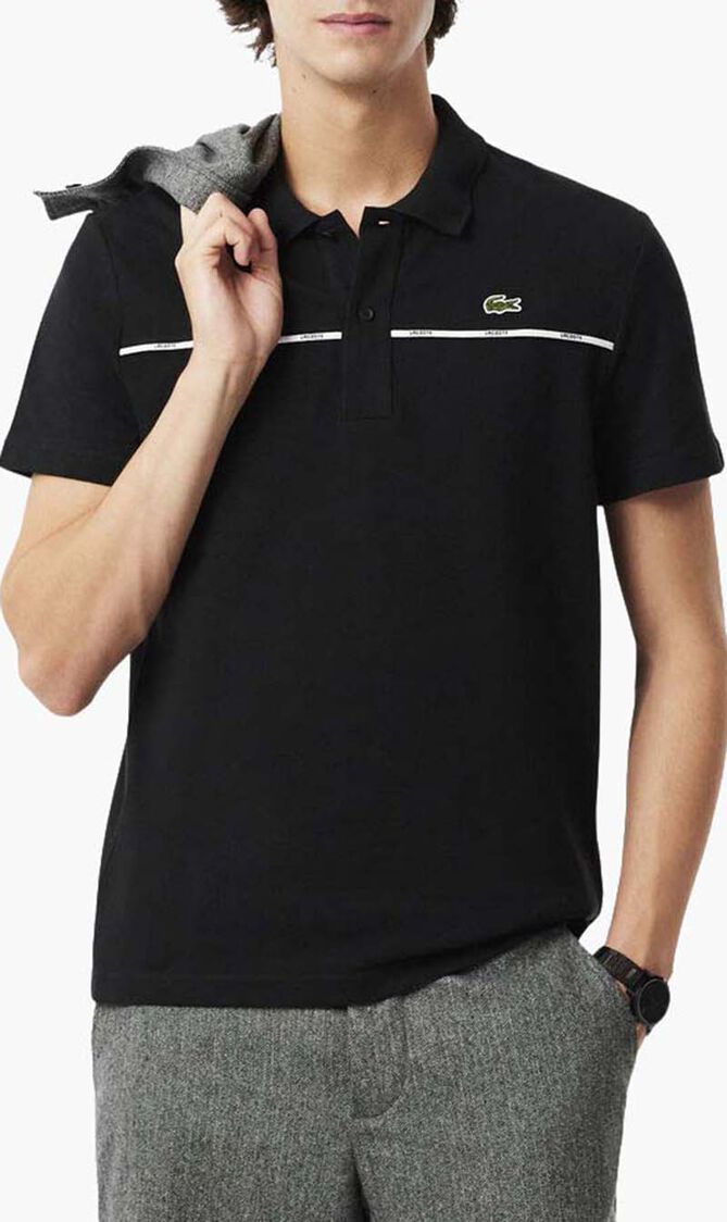 Regular Fit Logo Trim Polo Shirt