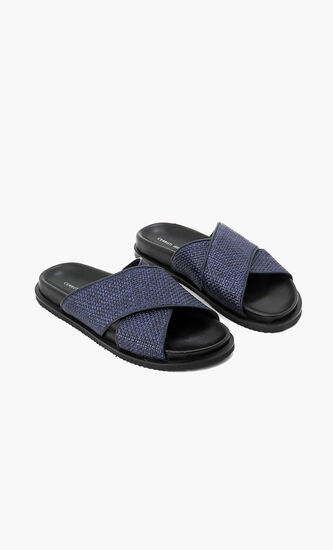 Blue Cut Sandals