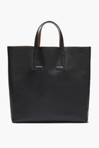 Two tone Leather Double Tote