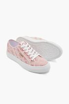JELEXA SNEAKERS 4G DULL JACQUARD ZW230317NAPPA PUGUESS EMBROIDERY NYLON