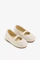 Crystal Ballet Flats