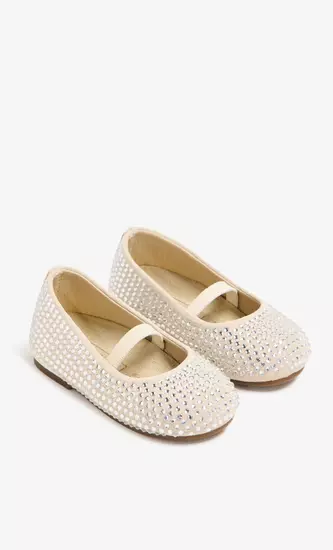 Crystal Ballet Flats