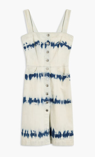 INDIGO STRIPE TIE DYE DENIM MI