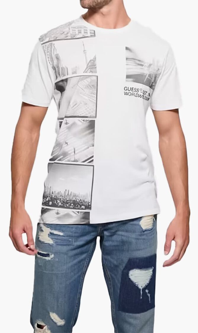 Ss Bsc World Cities - Org Co Single Jersey 140