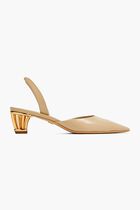 Cage Heel Slingback Sandals