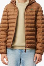 Water-Repellent Quilted Puffed Jacket