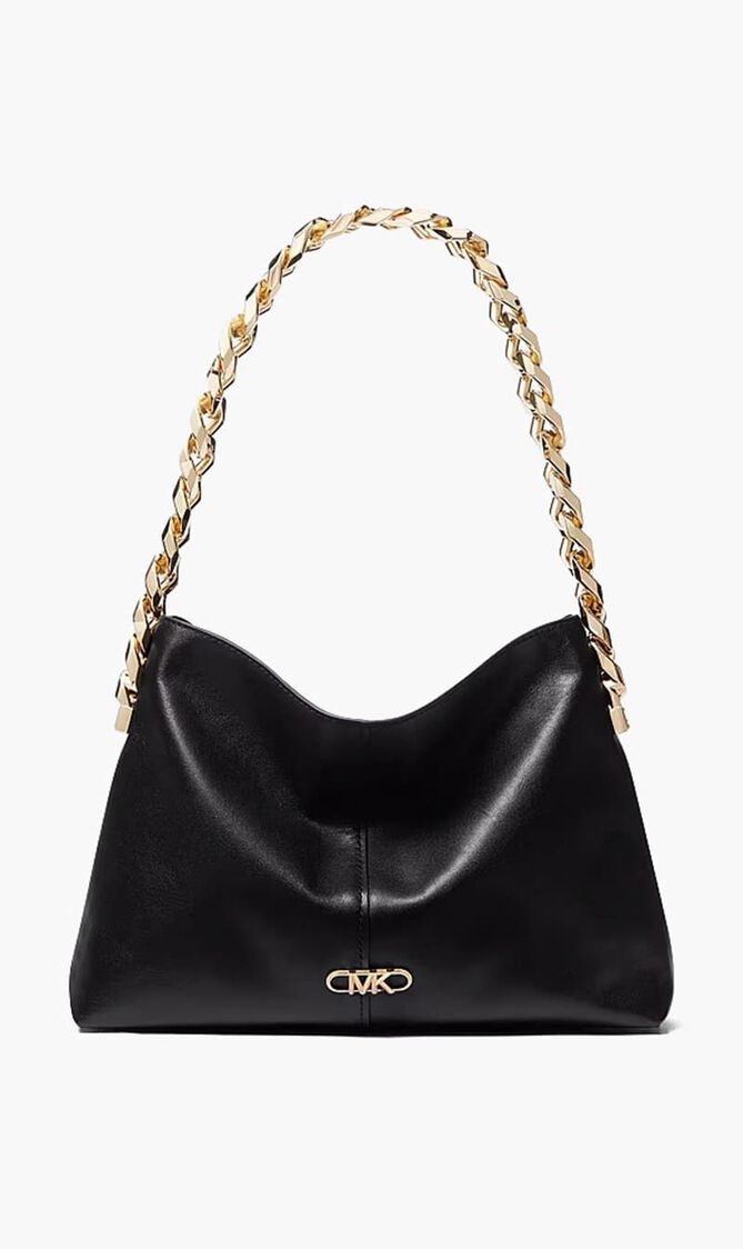 Jordyn Small Leather Shoulder Bag