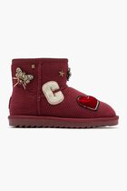 BOOT VELVET AND PATCHES