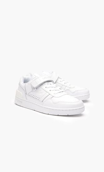T-clip Velcro Leather Trainers
