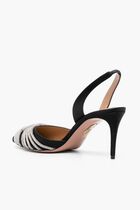 Gatsby Sling Satin Heels